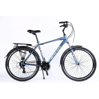 700c bici urbana de hombres con 24 velocidades y Al Crown Sus Fork