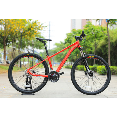 Bicicleta de montaña de carbono con horquilla delantera de aleación de magnesio