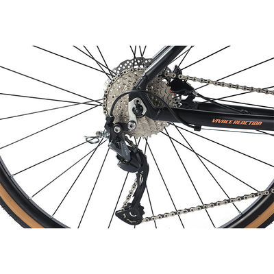 27 Velocidades Velocidad de diseño Adulto 700 * 35C Bicicleta de carretera de barra plana con tenedor de aleación personalizable