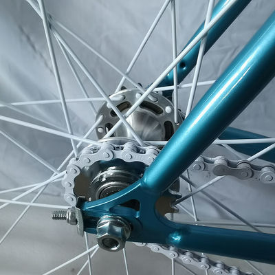 Bicicleta de marcha fija con 85% de ensamblaje SKD y 1/2*1/8*44T*170L manivela