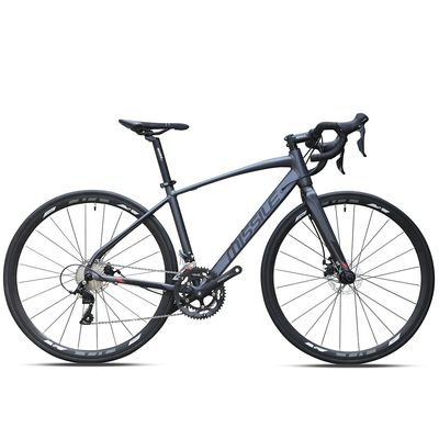 700C Bicicleta de carretera de marco duro de 18 velocidades Material del marco de aleación de aluminio 10,5 kg Peso