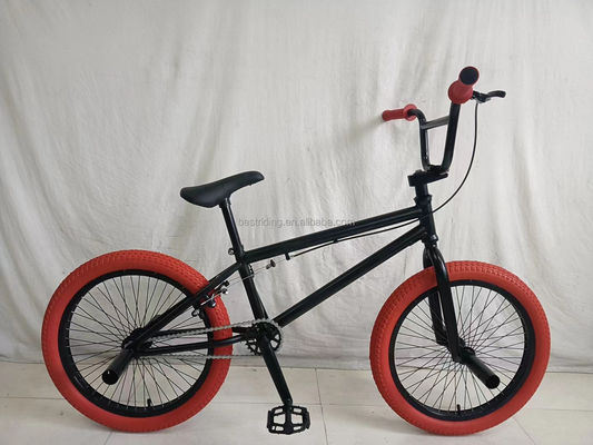 Bicicleta de acero de 20 pulgadas BMX para niños Freestyle Show Bicicleta de rendimiento Bicicleta callejera