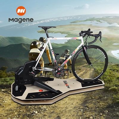 Mejorar el entrenamiento en bicicleta con Tacx Flux Compatible Bike Trainer y Rocking Board