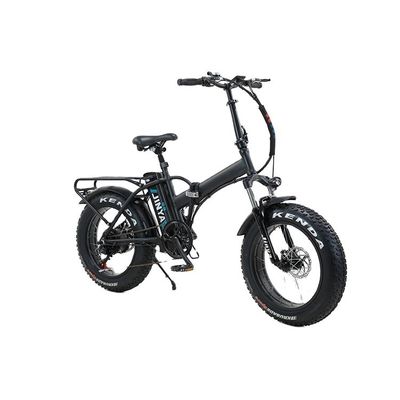 Tamaño de la rueda 26 "Ejercicio de equilibrio Plegable de grasa de neumático Bicicleta eléctrica Cuadro de aleación de aluminio