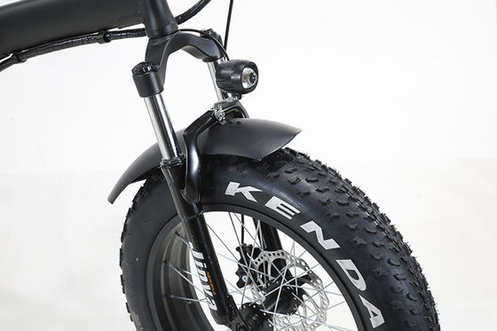 Tamaño de la rueda 26 "Ejercicio de equilibrio Plegable de grasa de neumático Bicicleta eléctrica Cuadro de aleación de aluminio