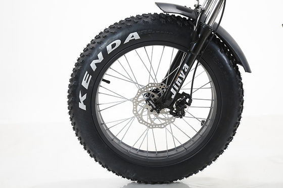 Tamaño de la rueda 26 "Ejercicio de equilibrio Plegable de grasa de neumático Bicicleta eléctrica Cuadro de aleación de aluminio