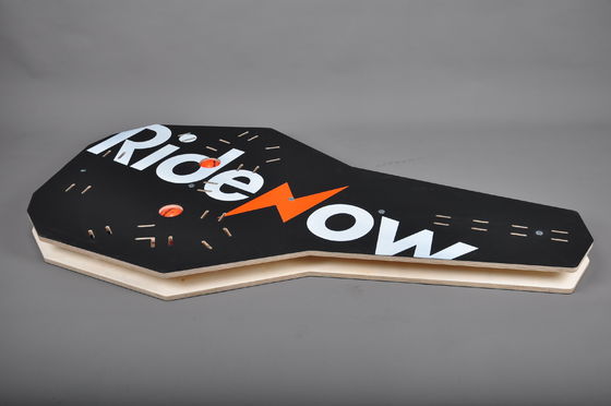 21kg Black Power Trainer Board Su solución de acondicionamiento físico en interiores para el ciclismo y el balanceo