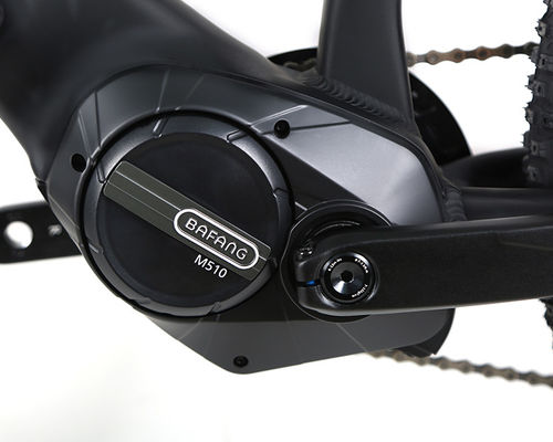Bicicleta eléctrica de batería de litio de 48V15Ah con motor de tracción media M510 y piezas Sram NX