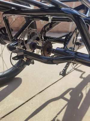 Marco de acero de alto carbono 7 velocidades Trike de carga con ruedas de aleación de aluminio de 24 pulgadas de espesor
