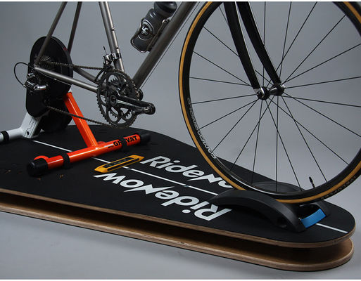 Mesa de bicicleta de plataforma de madera para entrenamiento en bicicleta de ejercicio en interiores y más beneficios