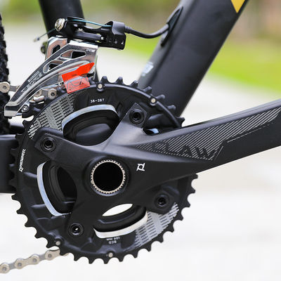 Bicicleta de montaña de 29 pulgadas con tenedor delantero de fibra de carbono de 22 velocidades y frenos de disco hidráulico