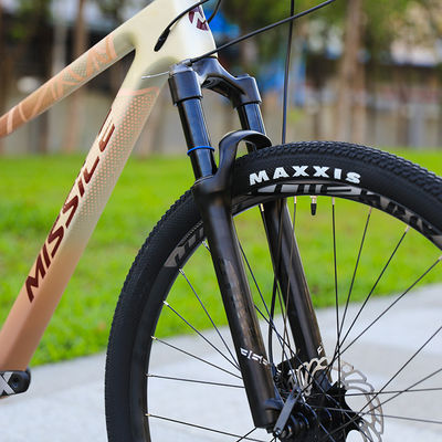 Bicicleta de montaña de aleación de freno de disco hidráulico con ruedas grandes de 29 pulgadas y pastilla de freno de 160 mm