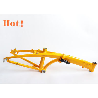 Actualice su bicicleta de 16 pulgadas con nuestro marco de bicicleta plegable de titanio de 2900 g. No se arrepentirá.
