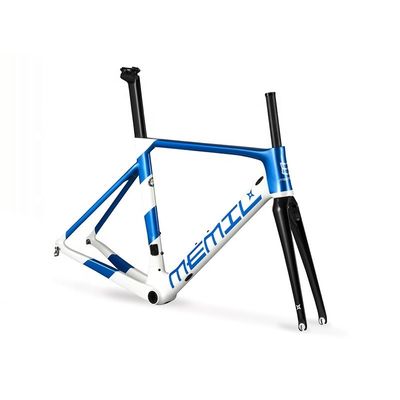 44/47/50/53/56/59cm Cuadro de carbono de suspensión completa bicicleta de carretera para los requisitos del cliente