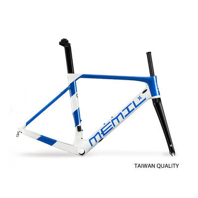 44/47/50/53/56/59cm Cuadro de carbono de suspensión completa bicicleta de carretera para los requisitos del cliente