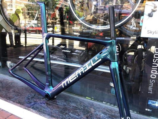 44/47/50/53/56/59cm Cuadro de carbono de suspensión completa bicicleta de carretera para los requisitos del cliente