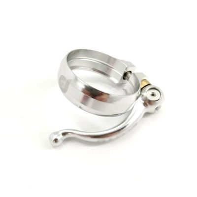 Clampada de reparación de asiento de bicicleta ultraligera de aleación de aluminio para bicicletas plegables 41mm/40mm