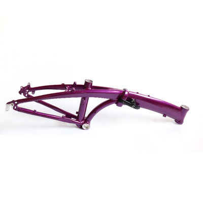 Cuadro de bicicleta plegable de aluminio de Crius 20 pulgadas de velocidad Cuadro de bicicleta plegable de aluminio