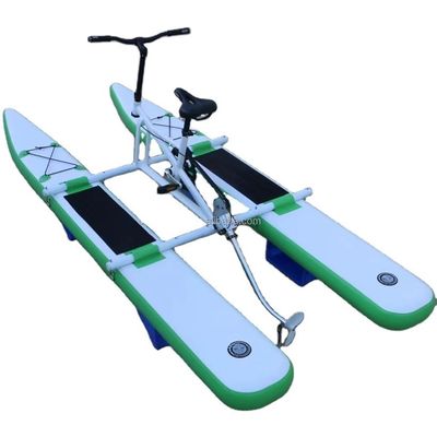 Capacidad máxima de 100-500 kg de bicicleta acuática para actividades de diversión y al aire libre inflables