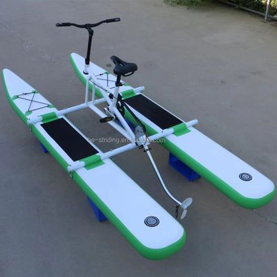 Capacidad máxima de 100-500 kg de bicicleta acuática para actividades de diversión y al aire libre inflables