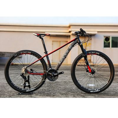 Bicicleta de montaña de tenedor de aluminio Sensah MX10 10S Derrailleur trasero 27.5 pulgadas Suspensión completa