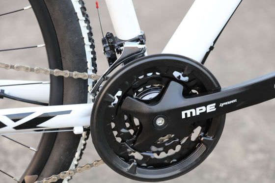 Bicicleta de montaña de tenedor de aluminio Sensah MX10 10S Derrailleur trasero 27.5 pulgadas Suspensión completa