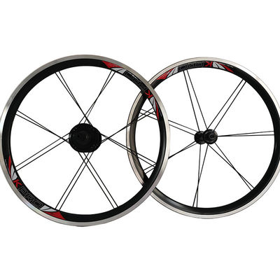 Bicicleta plegable de 14/16 pulgadas Bicicleta 406 451 9 velocidad 11 velocidad 1,05 kg Agujero de rayos 14-16 H
