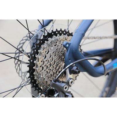 MTB de bicicleta de montaña plegable con capacidad de carga de 150 kg y 27.5 pulgadas de suspensión completa