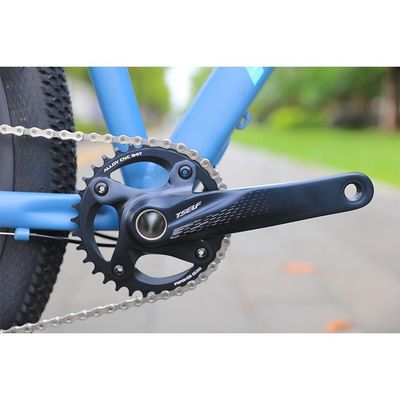 27Bicicleta para adultos de aleación de aluminio de 5 pulgadas con capacidad de carga de 150 kg y frenos de disco hidráulico