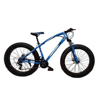 26 * 4 "Ancho del neumático Cuadro de acero Bicicleta de montaña para aventura de conquista de nieve fuera de carretera