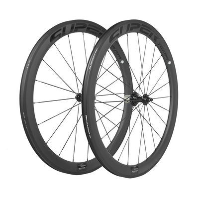 Superteam 38mm Road Wheelset con sistema de frenado en V y R13 Black Hub Elbow