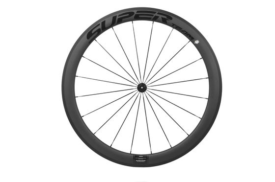 El conjunto de ruedas de fibra de carbono de Superteam es la actualización perfecta para las llantas abiertas de la bicicleta y el freno V