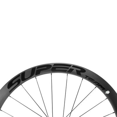Superteam Tuboless Tubular 25mm Cinturones de Bicicleta de Fibra de Carbono Conjunto de ruedas para bicicleta de carretera