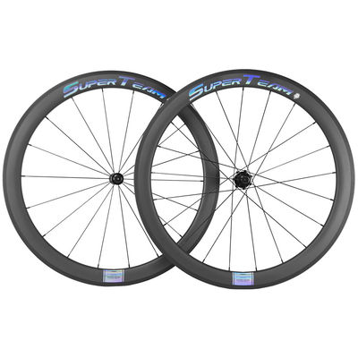 Superteam 700c Road Bike Wheelset 50MM ancho 25MM altura para 150 197 bicicleta de montaña