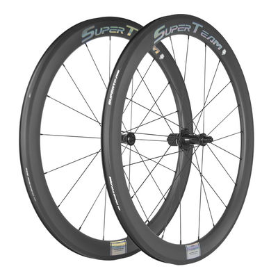 Superteam 700c Road Bike Wheelset 50MM ancho 25MM altura para 150 197 bicicleta de montaña