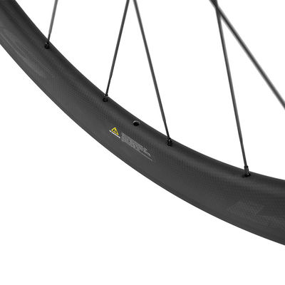 Conjunto de ruedas de bicicleta de carretera de fibra de carbono de 45 mm personalizable 700c 20 24h R13 Hub Ruedas de carbono