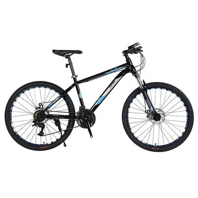Upland 24 Velocidades de Acero Cuadro de la bicicleta de montaña con Ltwoo A3 engranaje y Sus Forks bloqueable