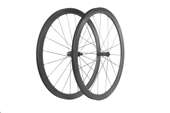 25 mm de ancho 50 mm de profundidad de la bicicleta de carretera sin tubo de carbono rueda conjunto 38C-25-R7 y personalización