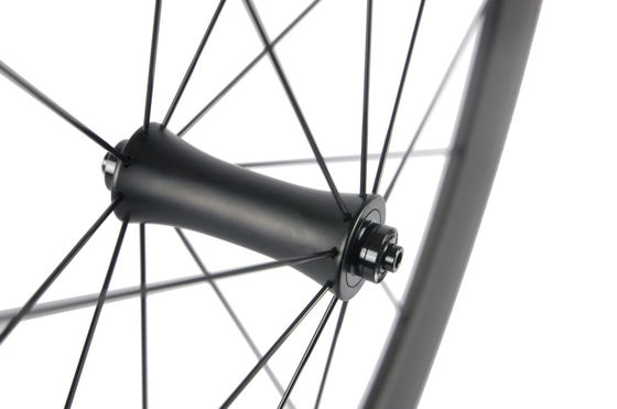 25 mm de ancho 50 mm de profundidad de la bicicleta de carretera sin tubo de carbono rueda conjunto 38C-25-R7 y personalización