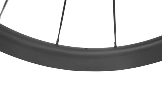 25 mm de ancho 50 mm de profundidad de la bicicleta de carretera sin tubo de carbono rueda conjunto 38C-25-R7 y personalización