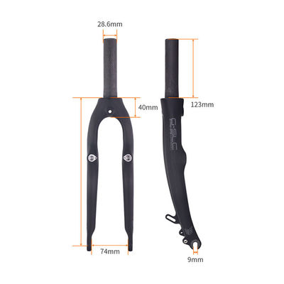 Bicicleta plegable de 20 pulgadas con horquilla delantera de fibra de carbono 406 C Clip V Freno SP8 451 Crius