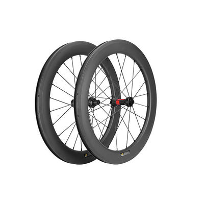 1300kg 451 Carbono Rueda de bicicleta sin tubo Ultra ligero Toray Material de fibra de carbono