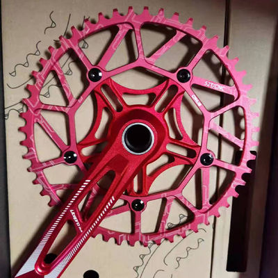 53T 56T 58T Bicicletas de carretera aleación de aluminio CNC Litepro Plus Crankset de bicicleta 130mm BCD