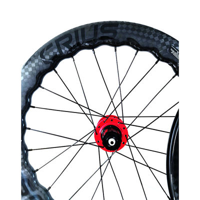24-30h 20 pulgadas 451 Carbon Wheelset Plegable Bicicleta Wheelset Clincher Disco Freno de carbono Plegable Ruedas de bicicleta