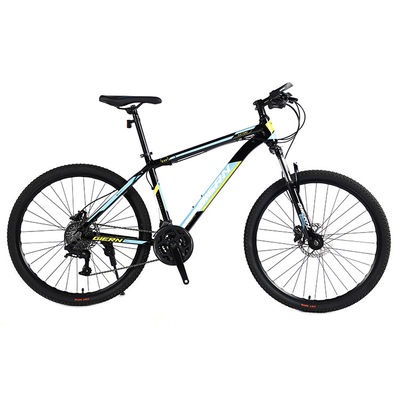 Bicicleta Ininterrumpida Bicicleta de montaña con tenedor Sus tenedor y cassette bloqueable para el disco de freno Hub