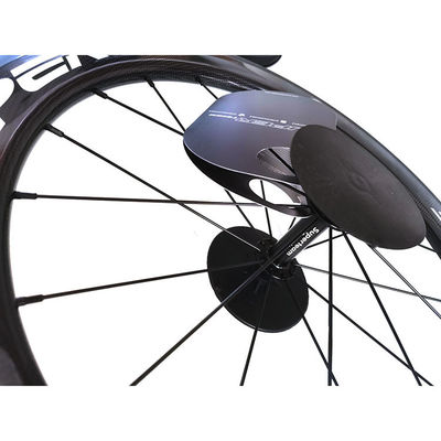 Negro 451 Bronce de borde brillante 3K Cubo de rodamiento de cerámica Cuchillas de cuchilla Espinillos Superteam Wheelset de carbono