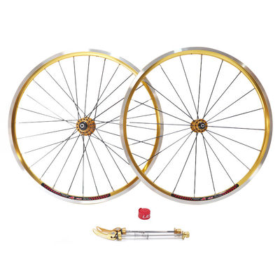 451 K-fun Disco de freno de rueda de bicicleta plegable rueda de rueda de clincher de aleación de aluminio rueda