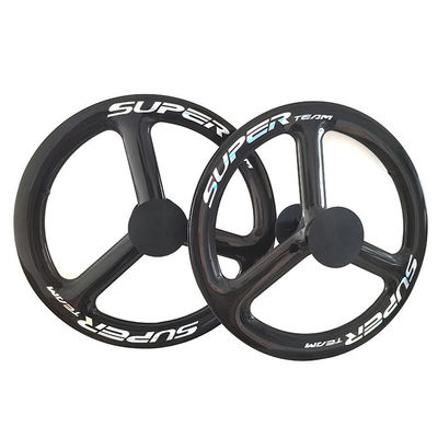 Super Team 451 3K Grosy Disc Brake Wheeset con agujeros 24H/24H y llantas abiertas de bicicleta