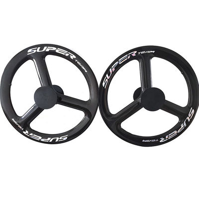 Super Team 451 3K Grosy Disc Brake Wheeset con agujeros 24H/24H y llantas abiertas de bicicleta