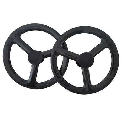 Super Team 451 3K Grosy Rim Brake Wheelset Negro para bicicletas de montaña profesionales